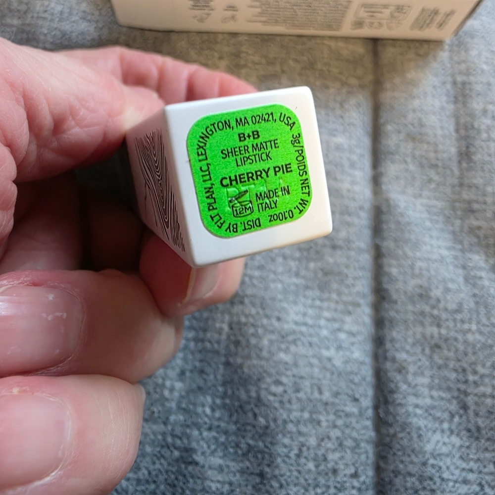 FLYTE 70 B B LipBlot Sheer Matte Lipstick Cherry Pie Vegan Cruelty Free - Picture 5 of 6